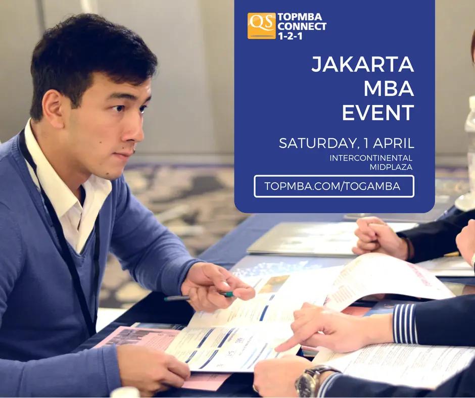 MBA Fair: QS Connect 1-2-1 JakartaApril 1, 2017 at 1pm