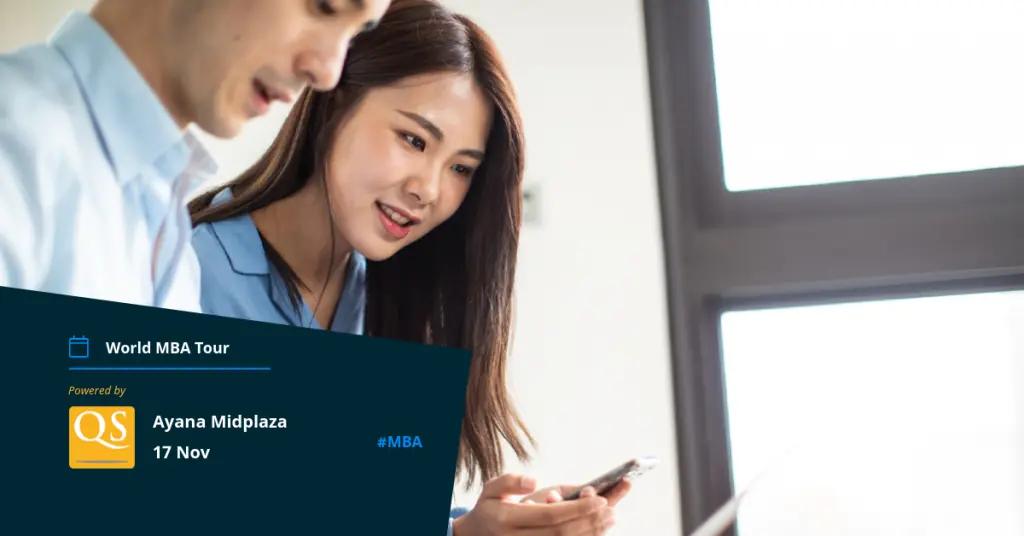 QS MBA Fair Jakarta 2019 November 17 at 1.30pm