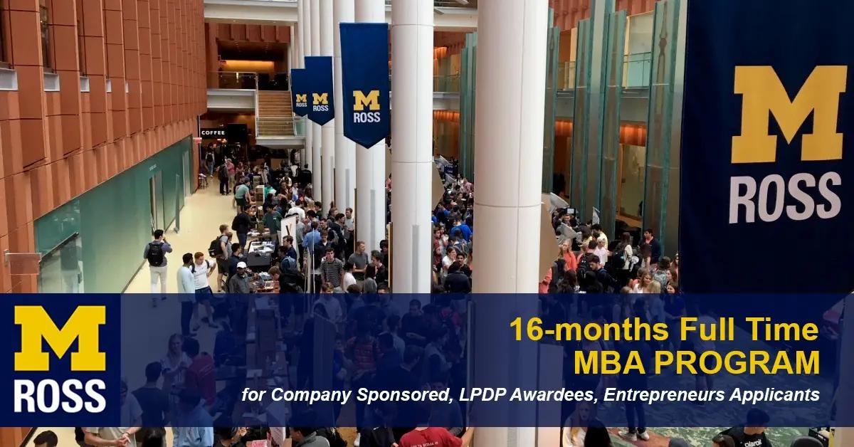 Michigan Ross MBA Info SessionSaturday, November 16 at 11AM