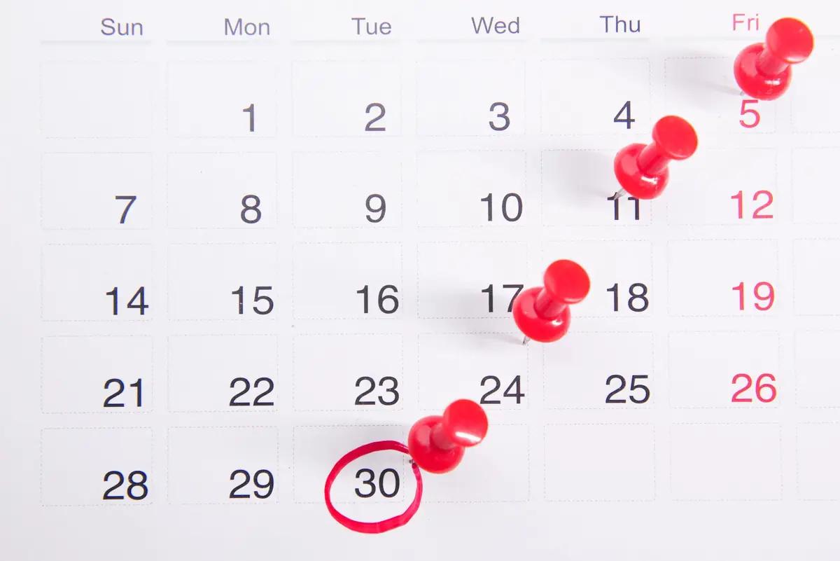 Dates & Deadlines